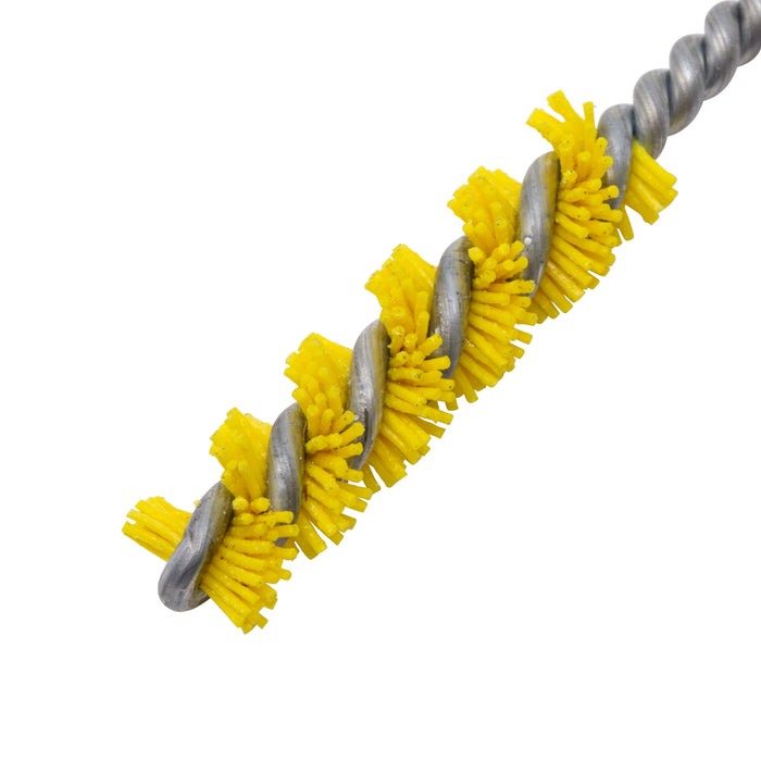BRM 85AY312022120 NAMPOWER Thread Deburring Brush,  0.312" Bore Dia., 120 Grit Ceramic, 4.5" OAL