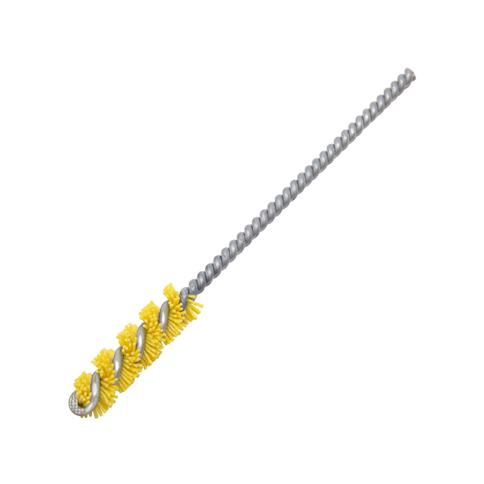 BRM 85AY344022120 NAMPOWER Thread Deburring Brush,  0.344" Bore Dia., 120 Grit Ceramic, 4.5" OAL