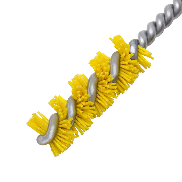 BRM 85AY406022120 NAMPOWER Thread Deburring Brush,  0.406" Bore Dia., 120 Grit Ceramic, 4.5" OAL