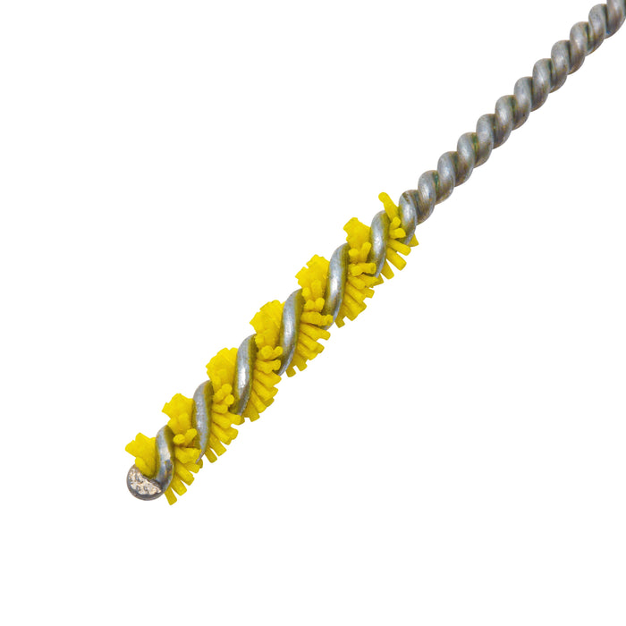 BRM 85AY45M022120 NAMPOWER Thread Deburring Brush,  4.5mm Bore Dia., 120 Grit Ceramic, 4" OAL