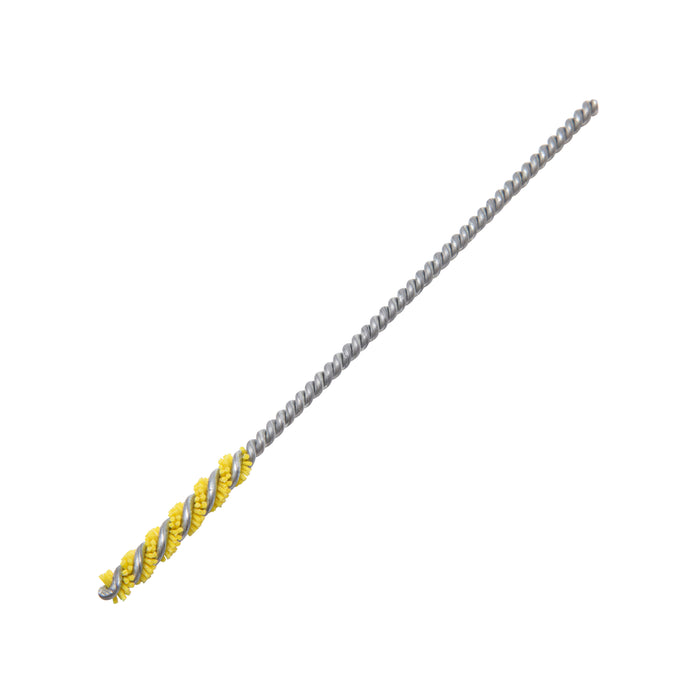 BRM 85AY35M022120 NAMPOWER Thread Deburring Brush,  3.5mm Bore Dia., 120 Grit Ceramic, 4" OAL