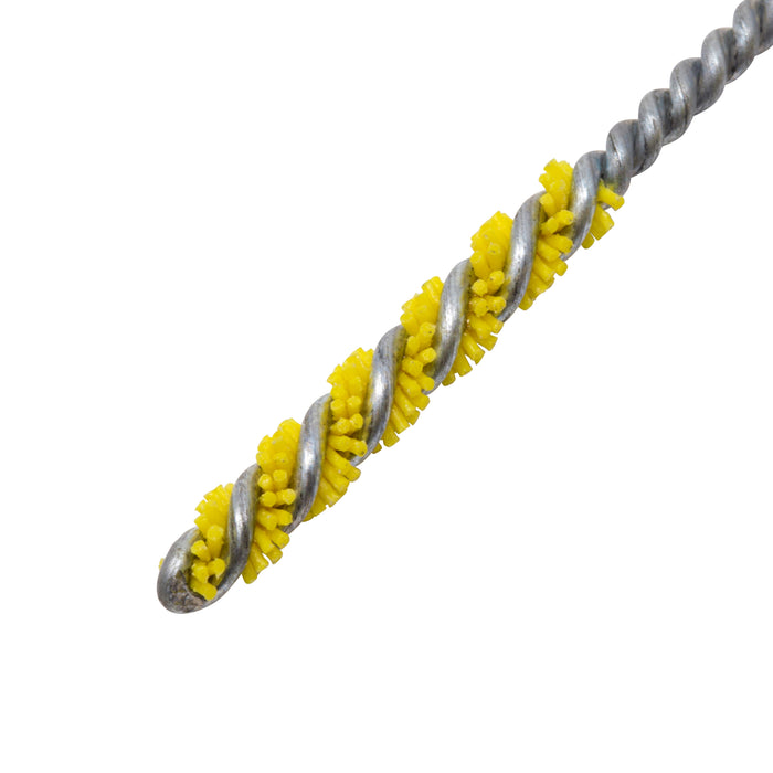BRM 85AY35M022120 NAMPOWER Thread Deburring Brush,  3.5mm Bore Dia., 120 Grit Ceramic, 4" OAL