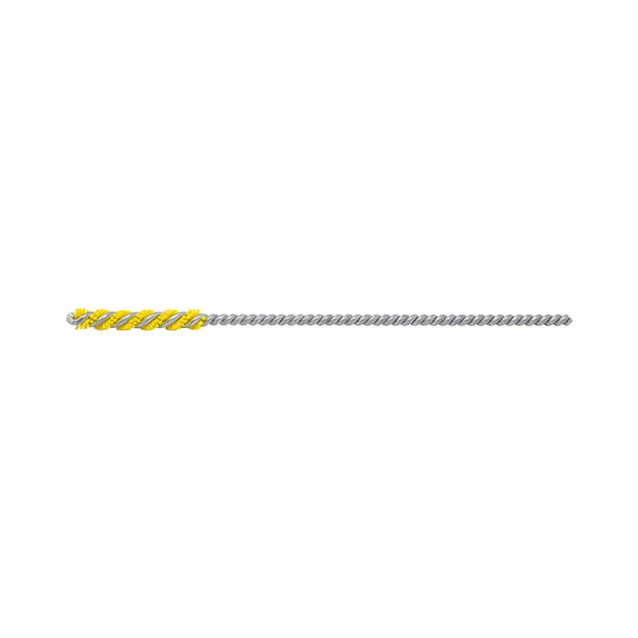 BRM 85AY35M022120 NAMPOWER Thread Deburring Brush,  3.5mm Bore Dia., 120 Grit Ceramic, 4" OAL