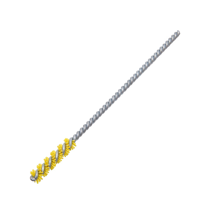 BRM 85AY55M022120 NAMPOWER Thread Deburring Brush,  5mm Bore Dia., 120 Grit Ceramic, 4" OAL