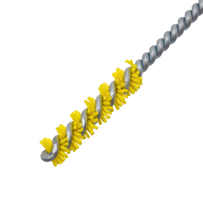 BRM 85AY55M022120 NAMPOWER Thread Deburring Brush,  5mm Bore Dia., 120 Grit Ceramic, 4" OAL