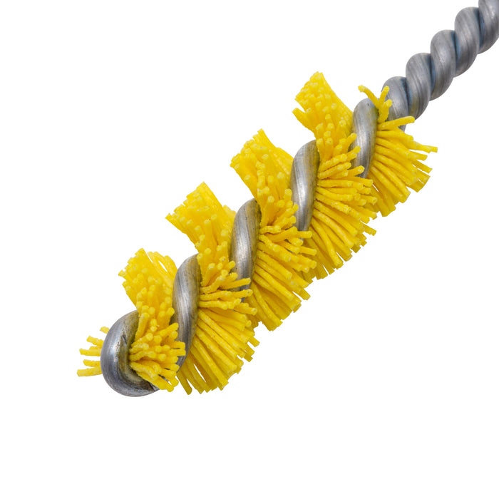 BRM 85AY562022120 NAMPOWER Thread Deburring Brush,  0.562" Bore Dia., 120 Grit Ceramic, 5" OAL