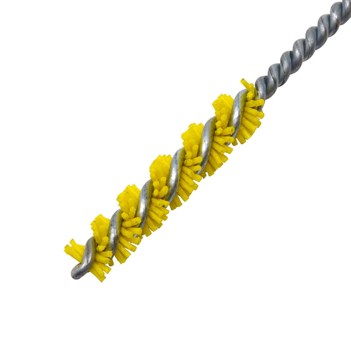 BRM 85AY5M022120 NAMPOWER Thread Deburring Brush,  5mm Bore Dia., 120 Grit Ceramic, 4" OAL