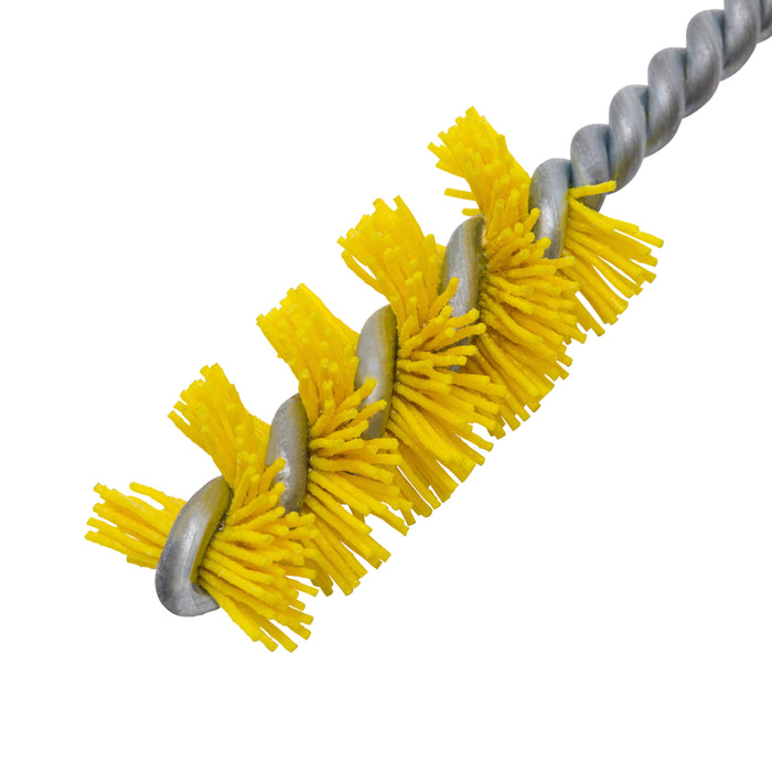 BRM 85AY625022120 NAMPOWER Thread Deburring Brush,  0.625" Bore Dia., 120 Grit Ceramic, 5" OAL