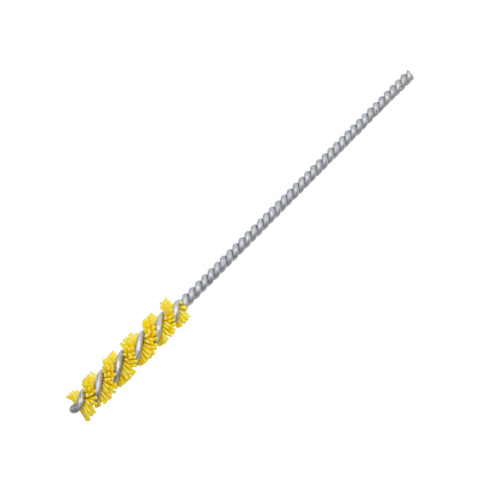 BRM 85AY65M022120 NAMPOWER Thread Deburring Brush,  6.5mm Bore Dia., 120 Grit Ceramic, 4.5" OAL