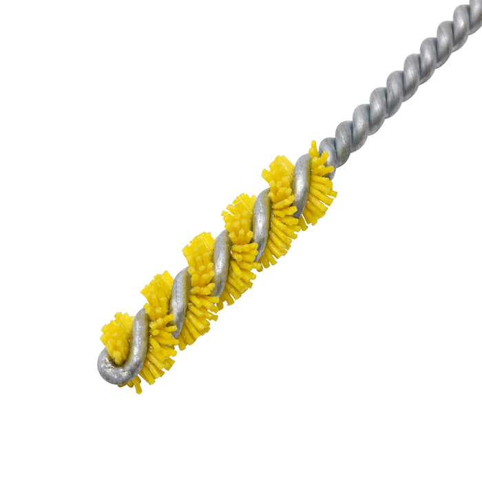 BRM 85AY7M022120 NAMPOWER Thread Deburring Brush,  7mm Bore Dia., 120 Grit Ceramic,  4.5" OAL