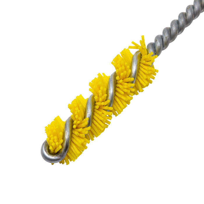 BRM 85AY9M022120 NAMPOWER Thread Deburring Brush,  9mm Bore Dia., 120 Grit Ceramic,  4.5" OAL