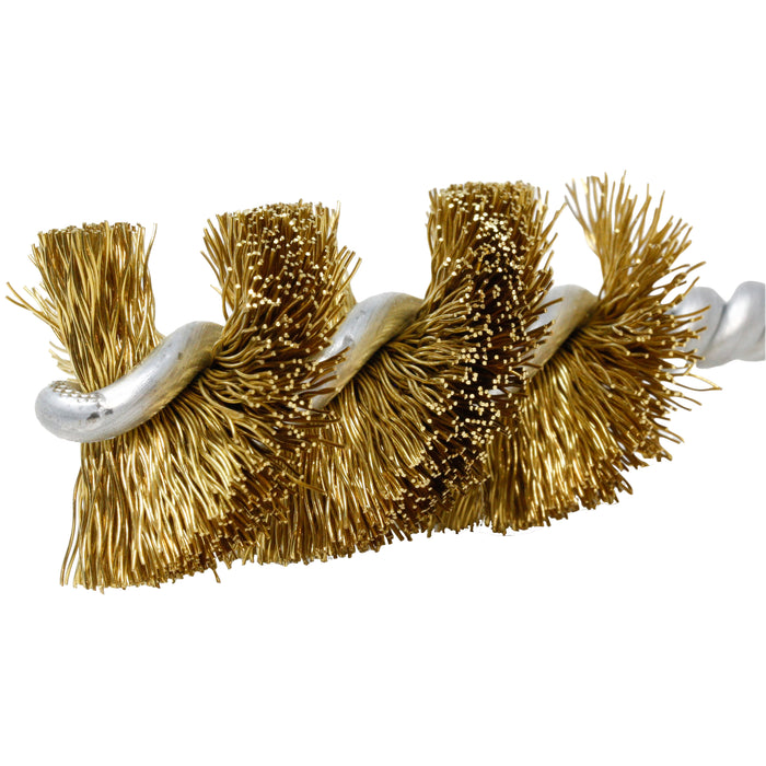 12 Gauge Shotgun Chamber Brush, BRM 85B810 Brass Filament With Handle