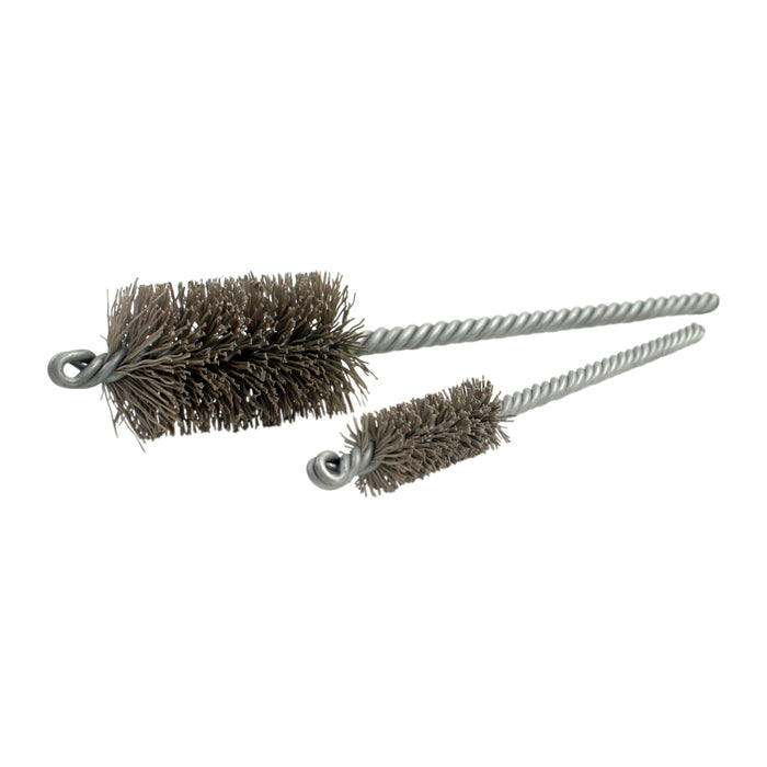 BRM 90AY1250180AO Abrasive Nylon Brush, For 1.250" Bore Dia., 180AO, 2" Brush Part, 8" OAL
