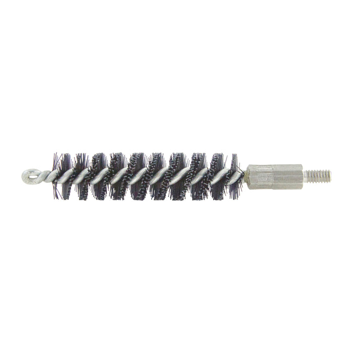 BRM 92N562 Flue Brush, .562" Brush Diameter, .010 Nylon, 3" OAL, 8-32 Threaded Adapter