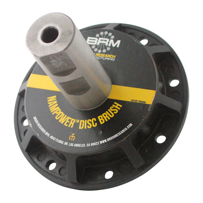 BRM ADHLWMSL-NAMPOWER ABRASIVE DISC BRUSH HOLDER-SIDELOCK COLLET FLOW THRU,COMPOSITE 25MM PLAIN