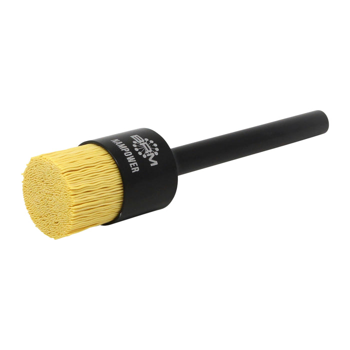 BRM AEB1003420 NAMPOWER End Brush, 1" Diameter, 5" OAL, 320 Grit, Ceramic Abrasive Filament