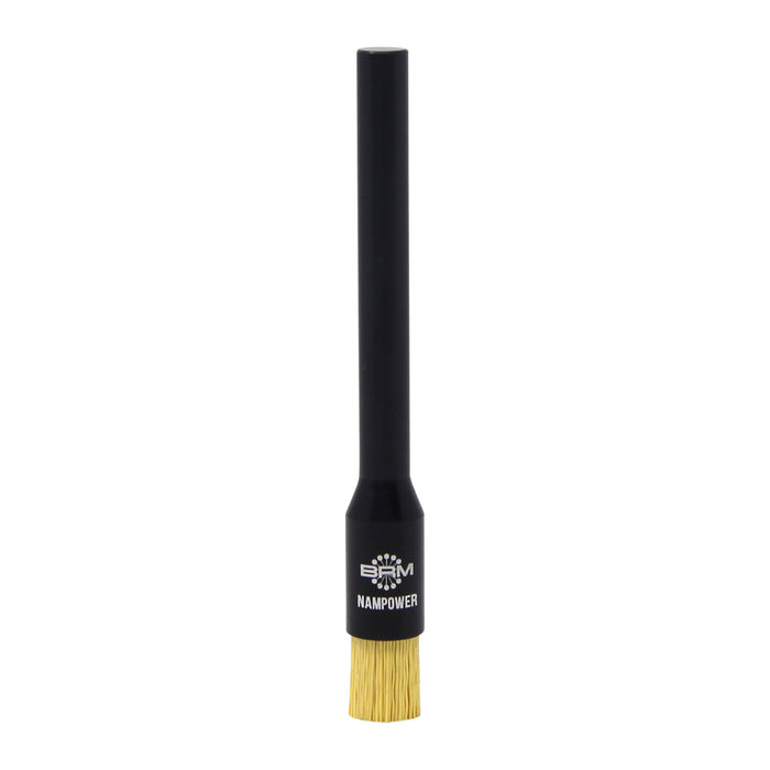 BRM AEB1258320 NAMPOWER End Brush, 0.500" Diameter, 4.88" OAL, 320 Grit, Ceramic Abrasive Filament