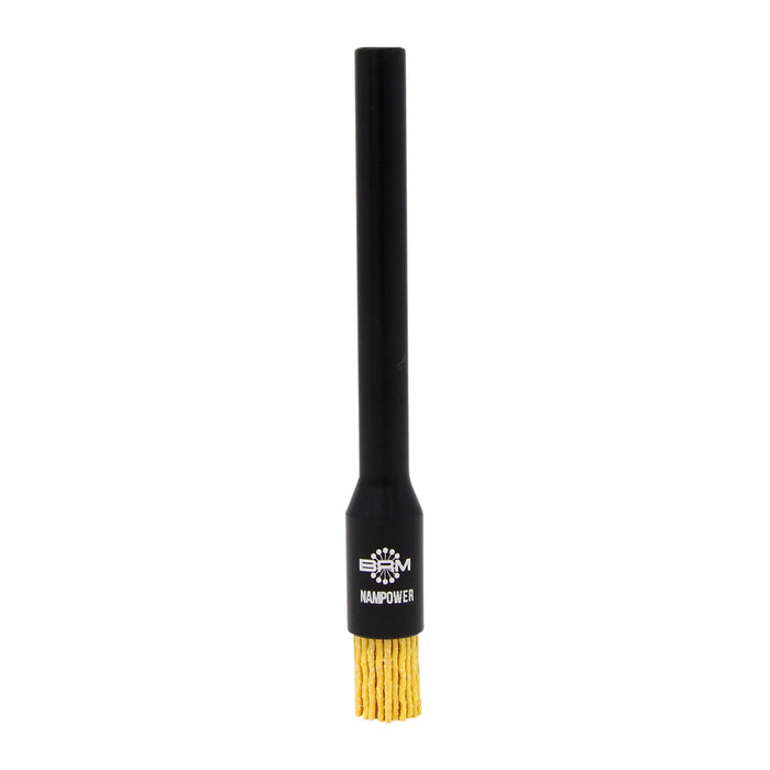 BRM AEB125880 NAMPOWER End Brush, 0.500" Diameter, 4.88" OAL, 80 Grit, Ceramic Abrasive Filament