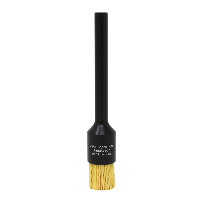 BRM AEB3434120 NAMPOWER End Brush, 0.750" Diameter, 5" OAL, 120 Grit, Ceramic Abrasive Filament