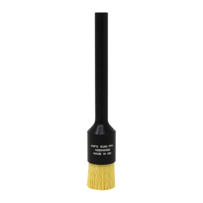 BRM AEB3434320 NAMPOWER End Brush, 0.750" Diameter, 5" OAL, 320 Grit, Ceramic Abrasive Filament