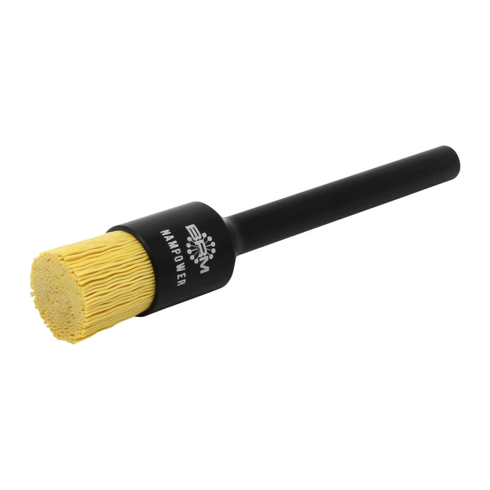 BRM AEB3434320 NAMPOWER End Brush, 0.750" Diameter, 5" OAL, 320 Grit, Ceramic Abrasive Filament