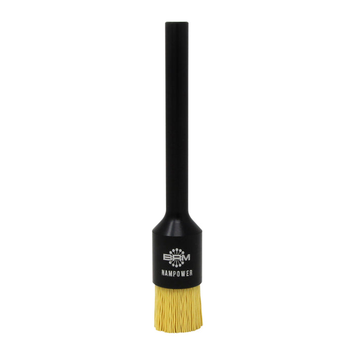 BRM AEB3434320 NAMPOWER End Brush, 0.750" Diameter, 5" OAL, 320 Grit, Ceramic Abrasive Filament