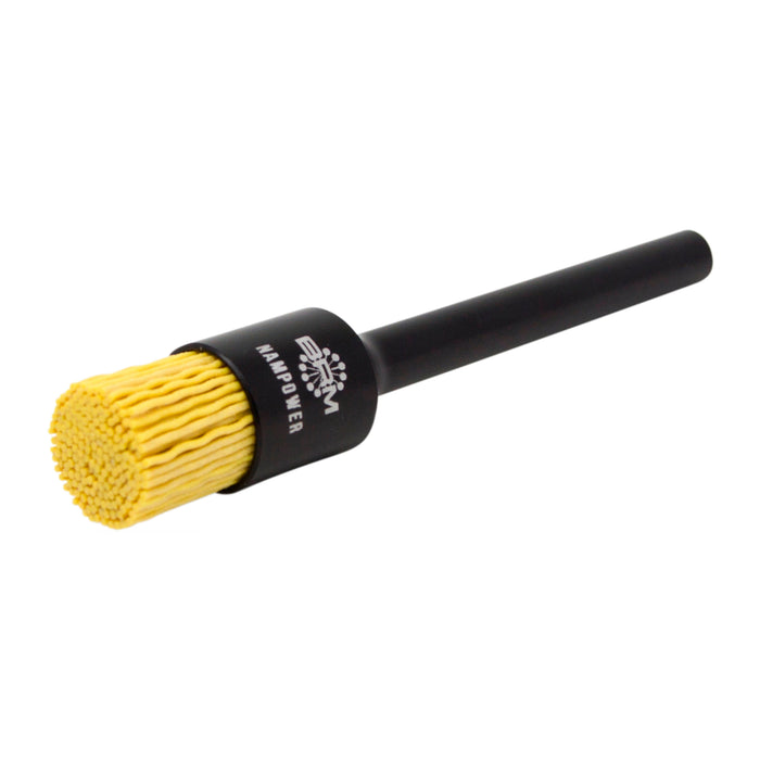 BRM AEB343480 NAMPOWER End Brush, 0.750" Diameter, 5" OAL, 80 Grit, Ceramic Abrasive Filament
