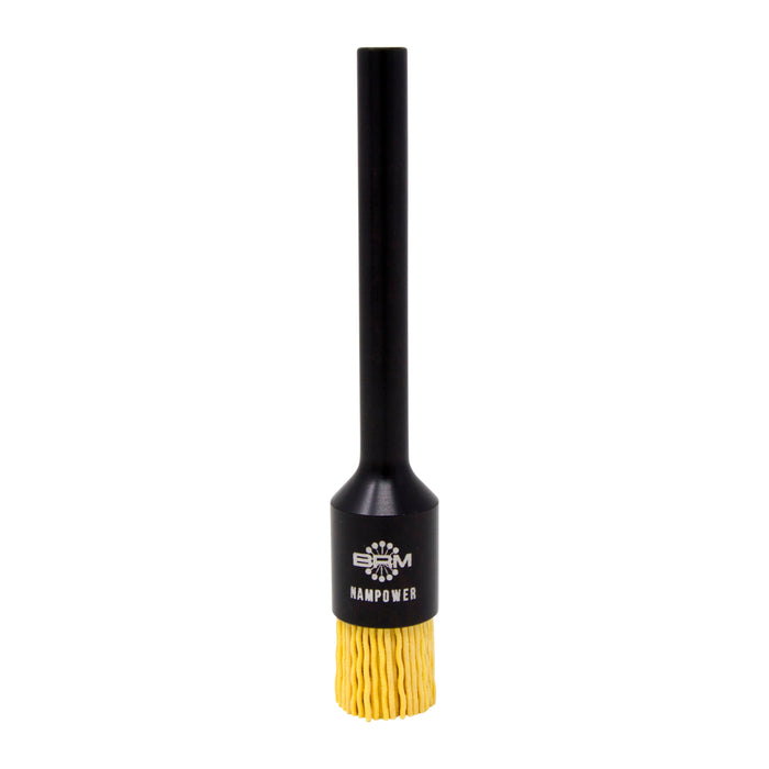 BRM AEB343480 NAMPOWER End Brush, 0.750" Diameter, 5" OAL, 80 Grit, Ceramic Abrasive Filament