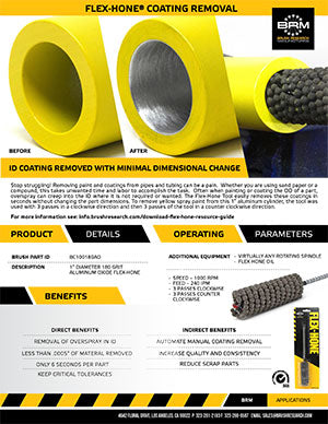 FLEX-HONE®-COATING REMOVAL 