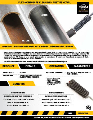 FLEX-HONE®-RUST AND CORROSION REMOVAL 