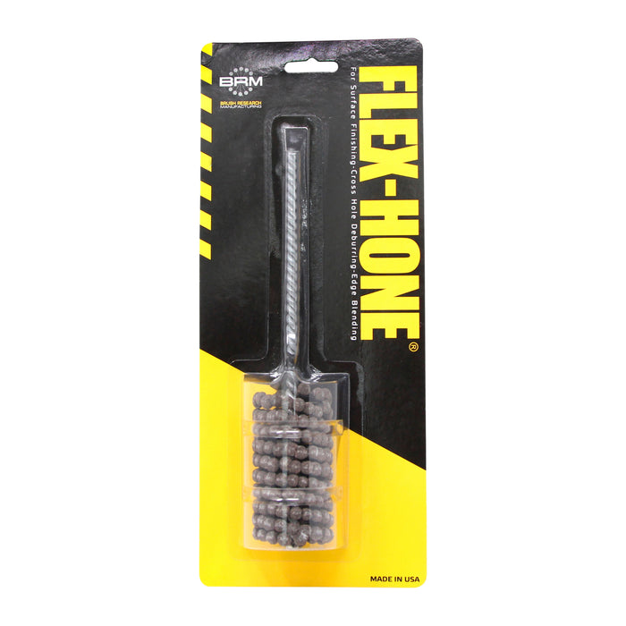 BRM BC112120AO FLEX-HONE®, 1.500" (38.1mm) Bore, 8" OAL, 120 Grit, Aluminum Oxide (AO)