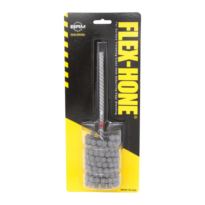 BRM BC13480Z25 FLEX-HONE®, 1.750" (44.5mm) Bore, 8" OAL, 80 Grit, Zirconia Alumina #1525 (Z25)