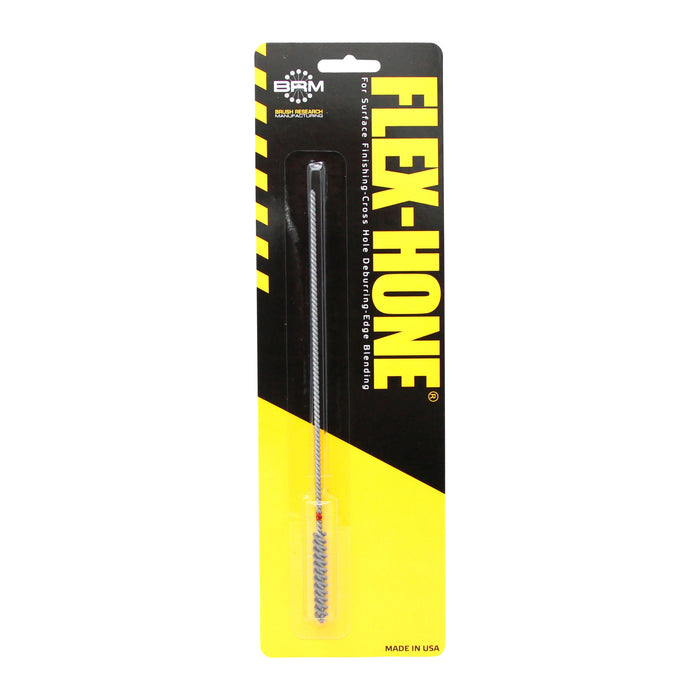 BRM BC64M180Z25 FLEX-HONE®, 0.252" (6.4mm) Bore, 8" OAL, 180 Grit, Zirconia Alumina #1525 (Z25)