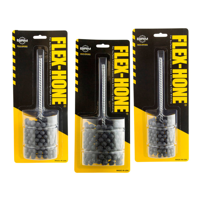 Brush Research BCKC240AO, 3-Piece FLEX-HONE® Kit, 240 Grit, Aluminum Oxide