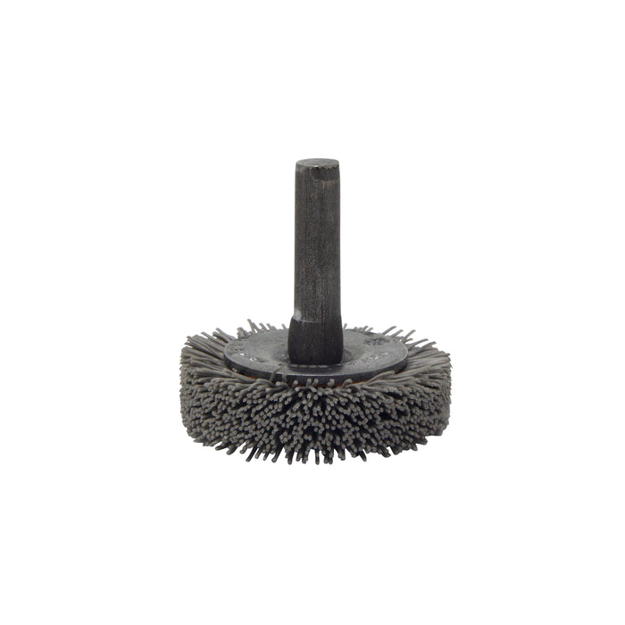 BRM BMC13AY500AO 1.375" Mandrel Mounted Wheel, 500 Grit Aluminum Oxide, .250" Shank Dia., .187" Trim