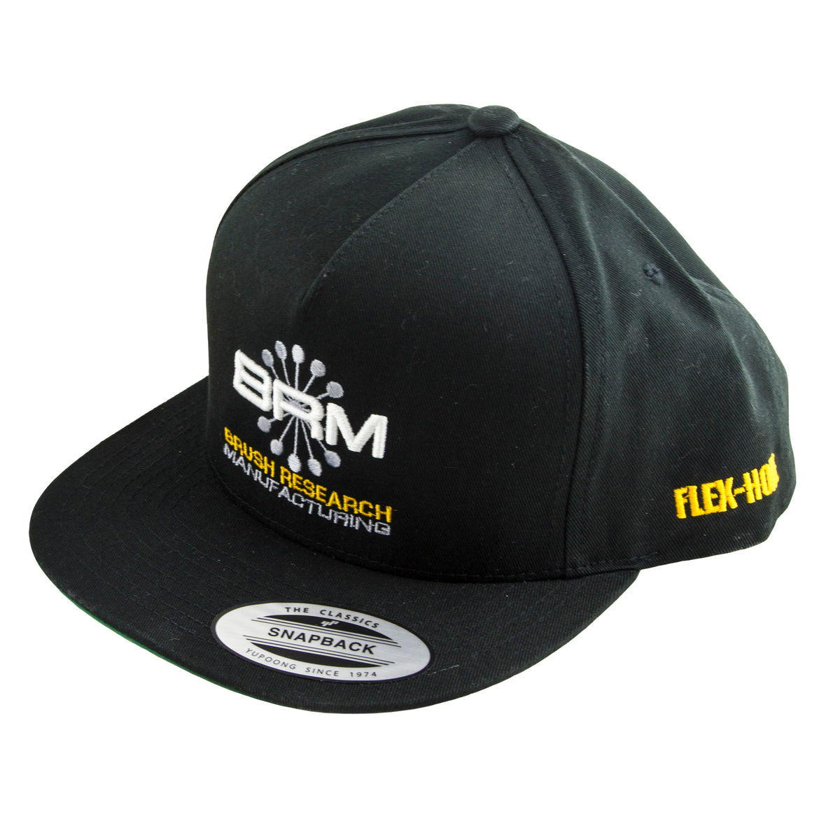 BRM Logo Snap Back Baseball Cap — Brush Research Manufacturing Co
