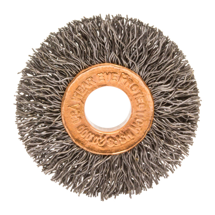 BRM C212S14F 2-1/2" Dia. Copper Center Wheel, .014 SS, 5/8" Arbor Hole, .750" Trim, .500" Face Width