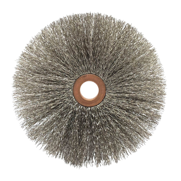 BRM C3S10C 3" Dia. Copper Center Wheel, .0104 SS, 1/2" Arbor Hole, 1.062" Trim, .625" Face Width