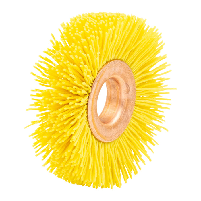 BRM CY2022120CGPK1 NAMPOWER Ceramic Wheel Brush 2" Dia., 120 Grit, 0.5" Arbor, 0.5" Trim Length