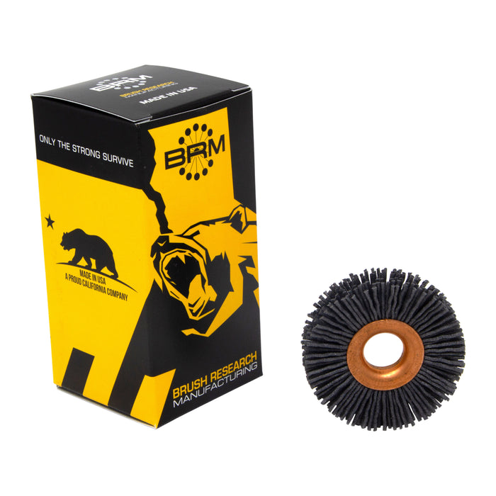 BRM CY2120SC Abrasive Nylon Copper Center Wheel, 2" Dia., 120SC, .500" Arbor Hole, .500" Trim