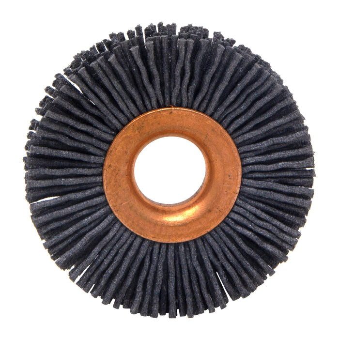 BRM CY2120SC Abrasive Nylon Copper Center Wheel, 2" Dia., 120SC, .500" Arbor Hole, .500" Trim