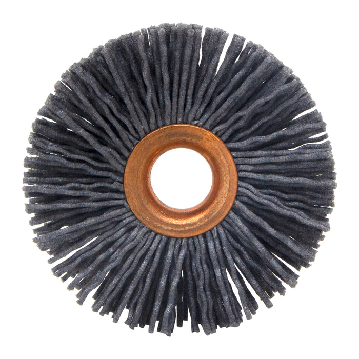 BRM CY280SC Abrasive Nylon Copper Center Wheel, 2" Dia., 80SC, .500" Arbor Hole, .500" Trim
