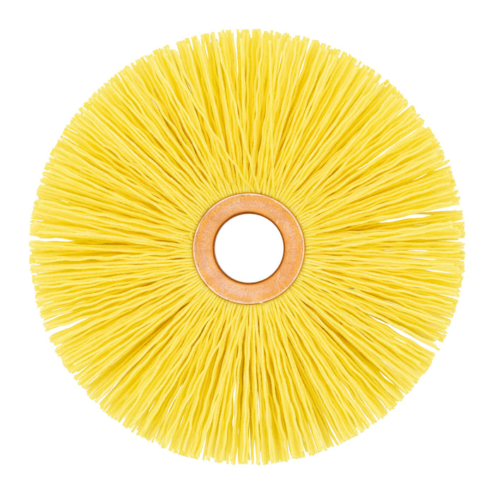 BRM CY4022120CGPK1 NAMPOWER Ceramic Wheel Brush 4" Dia., 120 Grit, 0.625" Arbor, 1.4375" Trim Length