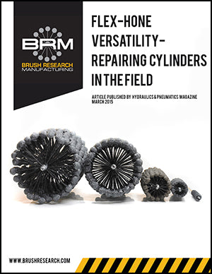 FLEX-HONE® Versatility In Repairing Cylinder In the Field 