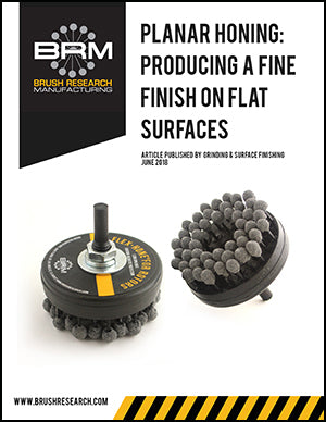 Planar Honing: Producing a Fine Finish On Flat Surfaces