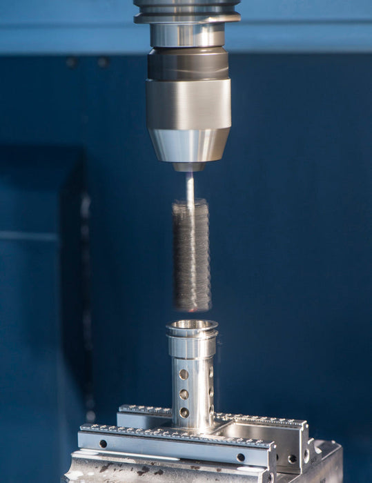 BRM CHB10M32 FLEX-HONE®, 0.394" (10mm) bore, 0.016-0.030 Chamfer, 320 Grit (SC)