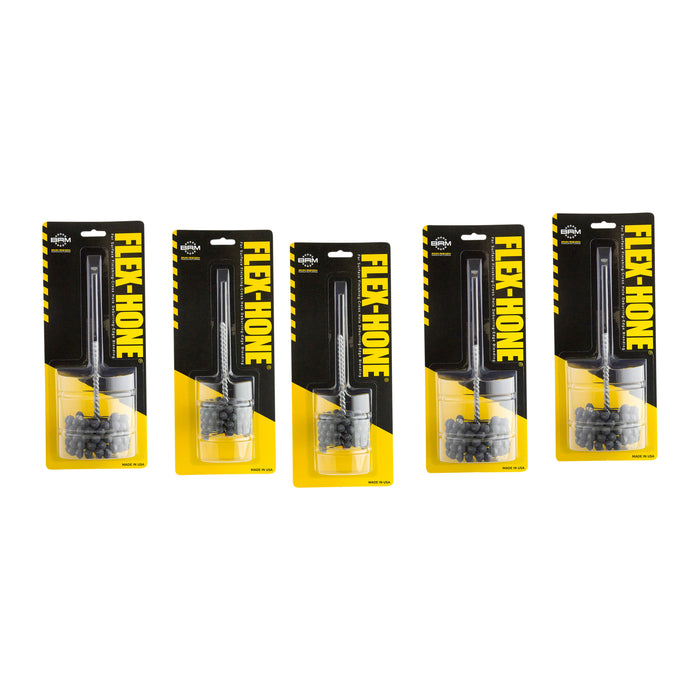Brush Research DBCK, 5-Piece FLEX-HONE® Kit, 180 Grit, Silicon Carbide
