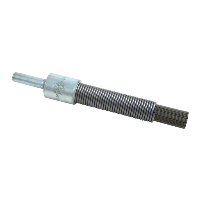 BRM DEB5 Deep Well End Brush, .500" Dia., .020CS, 2.500" Trim Length, .250" Shank Diameter