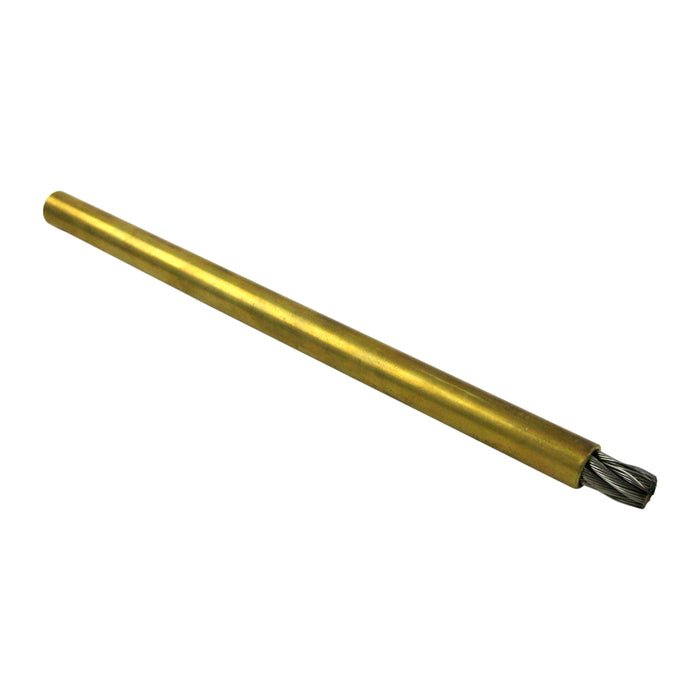 BRM DEB2 Deep Well End Brush, .250" Dia., .017SS, .375" Trim Length, .375" Shank Diameter