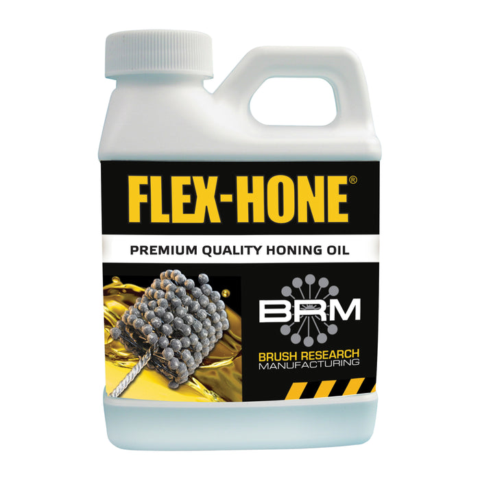 Brush Research FHP FLEX-HONE® Oil, Specially Formulated Honing Oil, 1/2 Pint Bottle (8 fl oz)